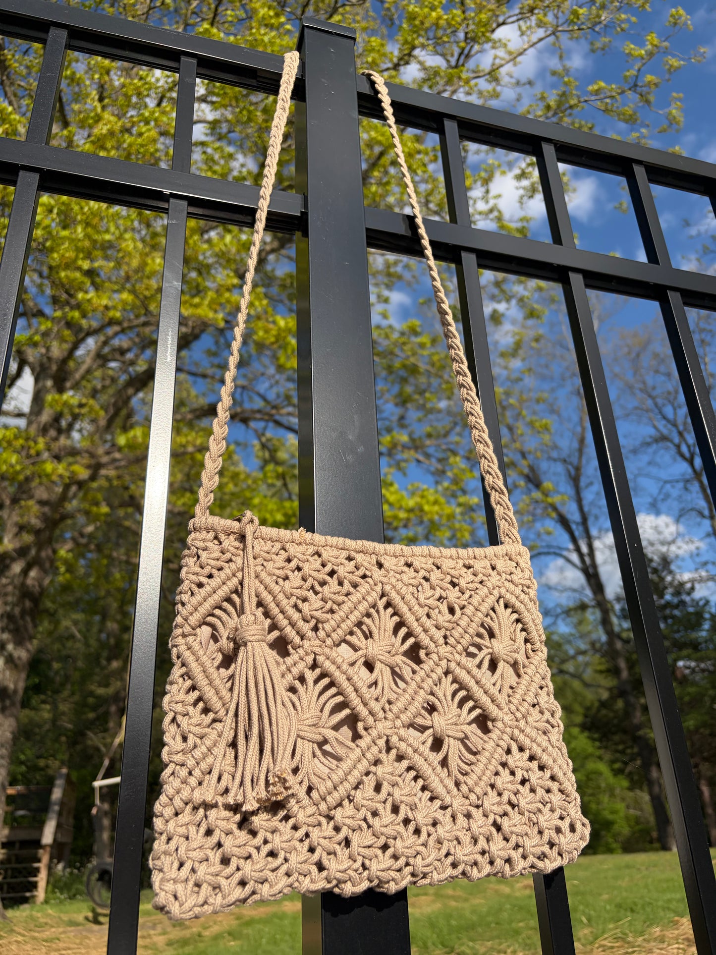 The Coastal Carryall Purse- Ash Mocha