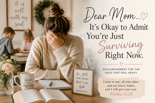 Dear Mom… It’s Okay to Admit You’re Just Surviving Right Now