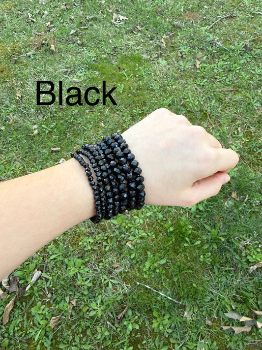 Stack Me Up Bracelets-Black