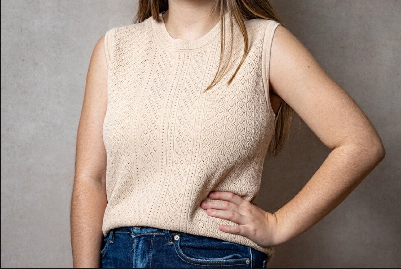 Neutral Texture Tank