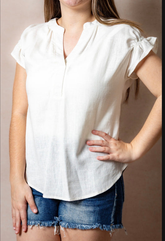 The Summer Linen Top