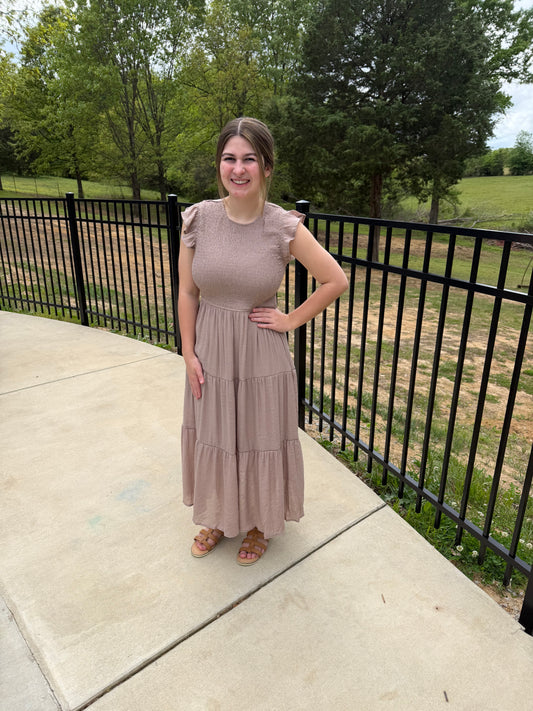 Grace and Gather Midi Dress-Curvy