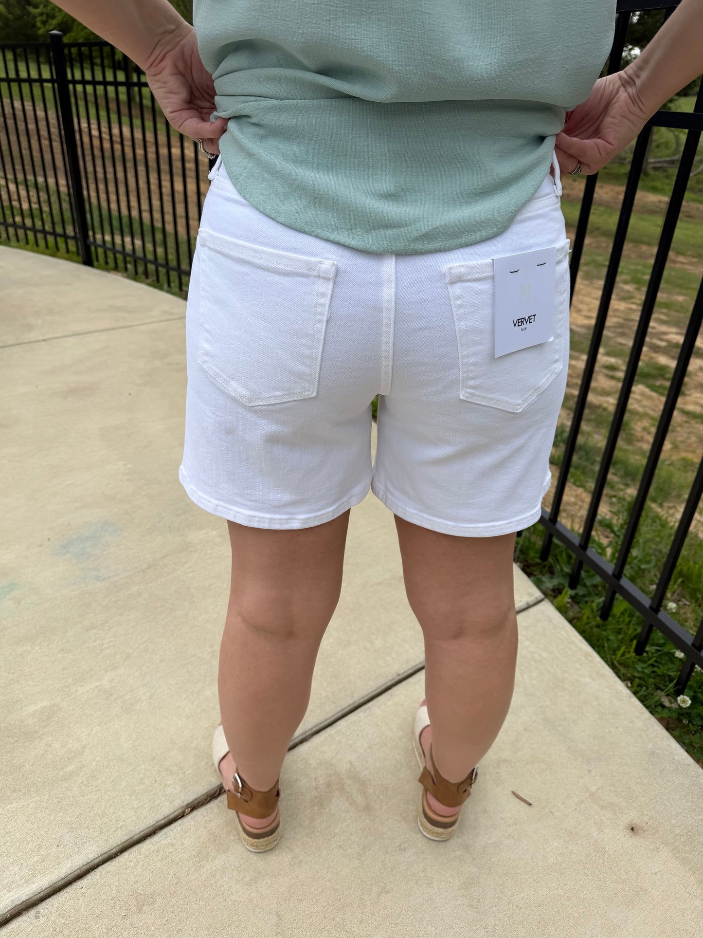 White Sands Midi Shorts