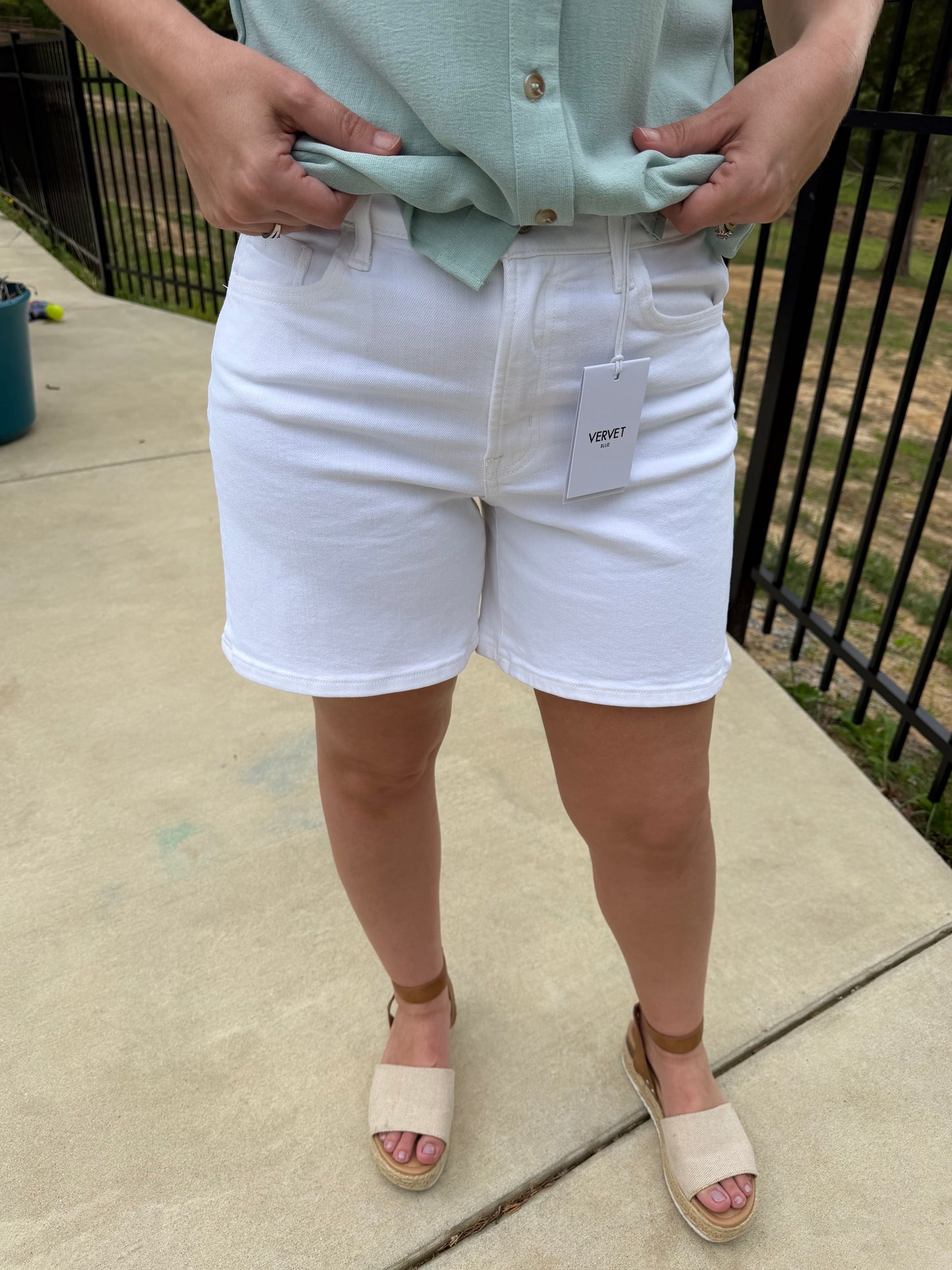 White Sands Midi Shorts