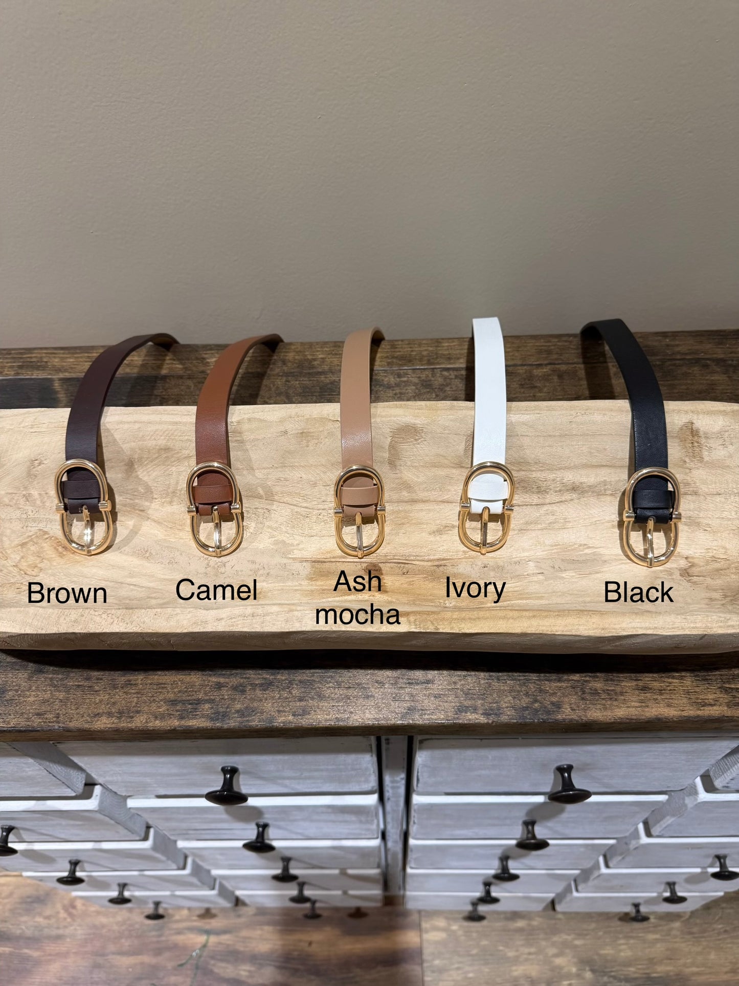 The Signature Ring Belt-Black