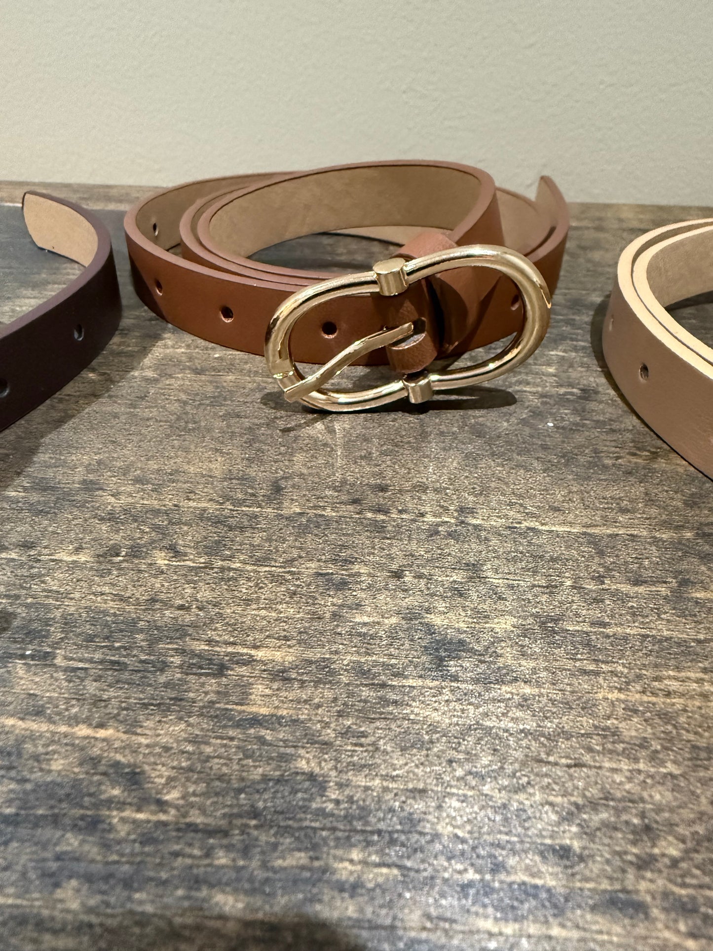The Signature Ring Belt-Camel