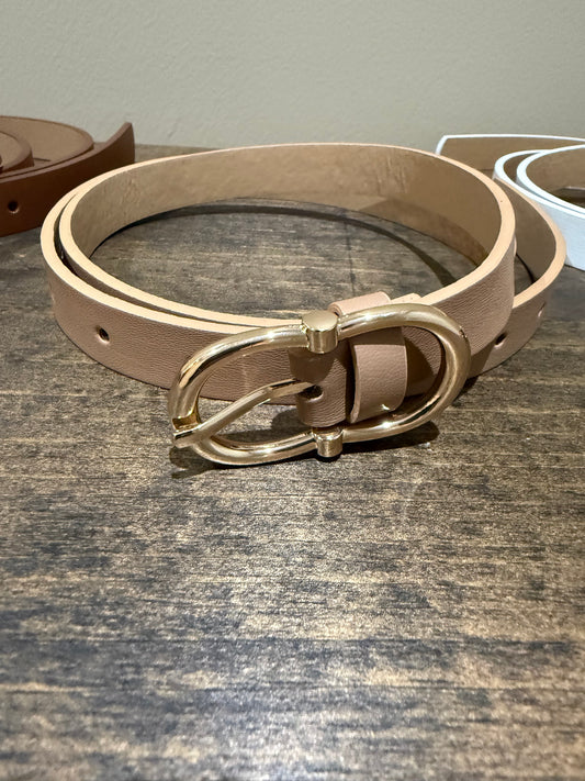 The Signature Ring Belt-Ash Mocha