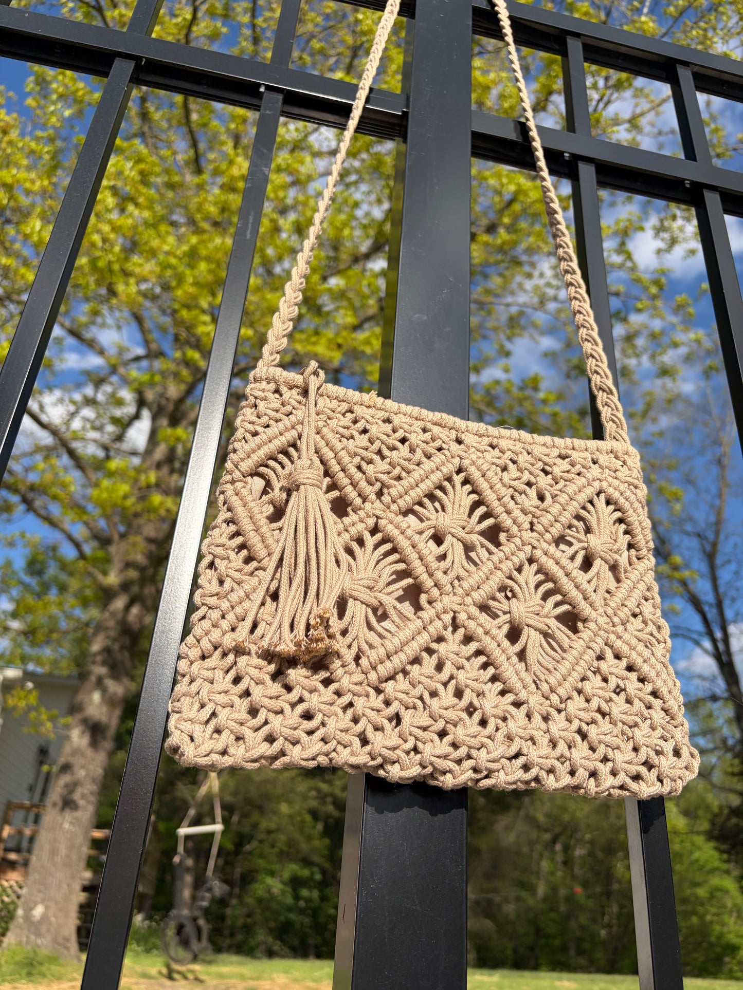 The Coastal Carryall Purse- Ash Mocha